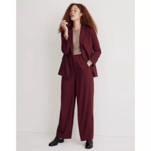 NWT - Madewell - Caldwell Drapeweave Double Breasted Blazer - Size XS - Picture 5 of 5